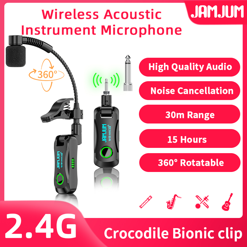 JAMJUM WS-MIC2 Wireless Saxoph - Tippet Line 评论和价格