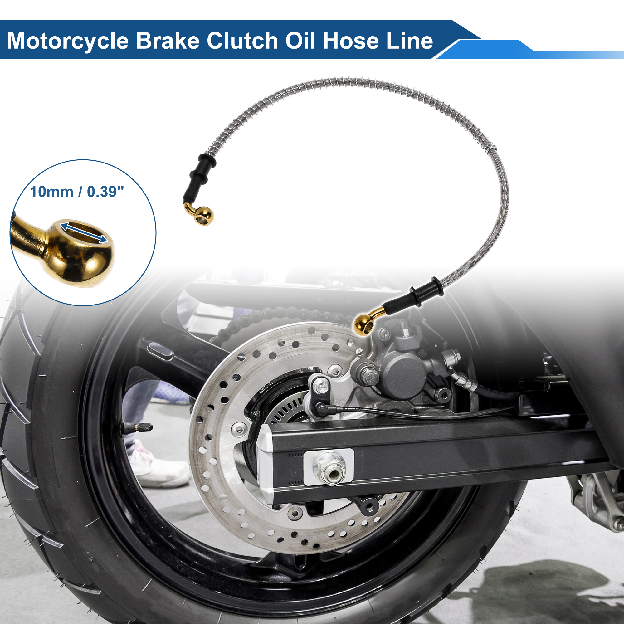 UXCELL 60cm Motorcycle Brake C - Braided Line 评论和价格