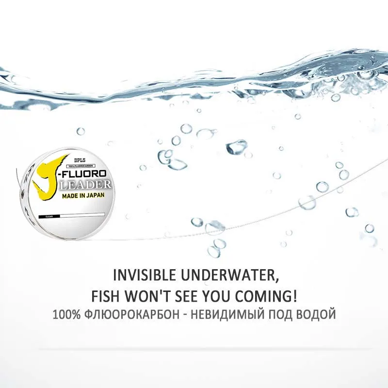 DAIWAJ-FLUORO Fluorocarbon Lea - Ice Fishing Line 评论和价格