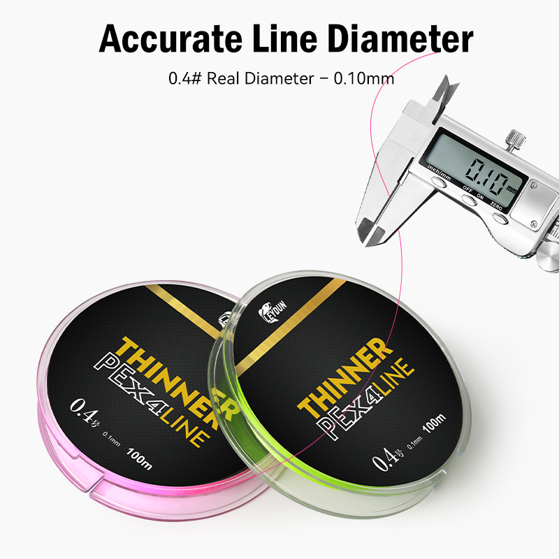 LEYDUN Micro THINNER Fishing L - Ice Fishing Line 评论和价格