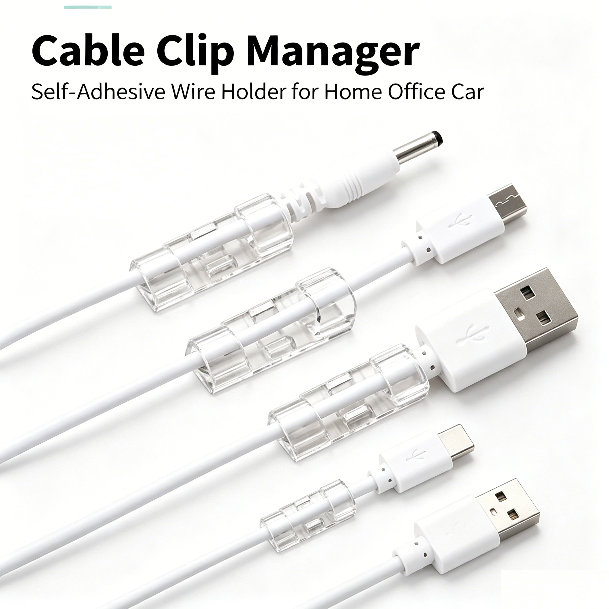 Cable Organizer Clips Cable Ma - Tippet Line 评论和价格
