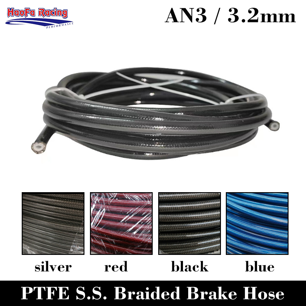 AN3 Motorcycle PTFE Brake Line - Braided Line 评论和价格
