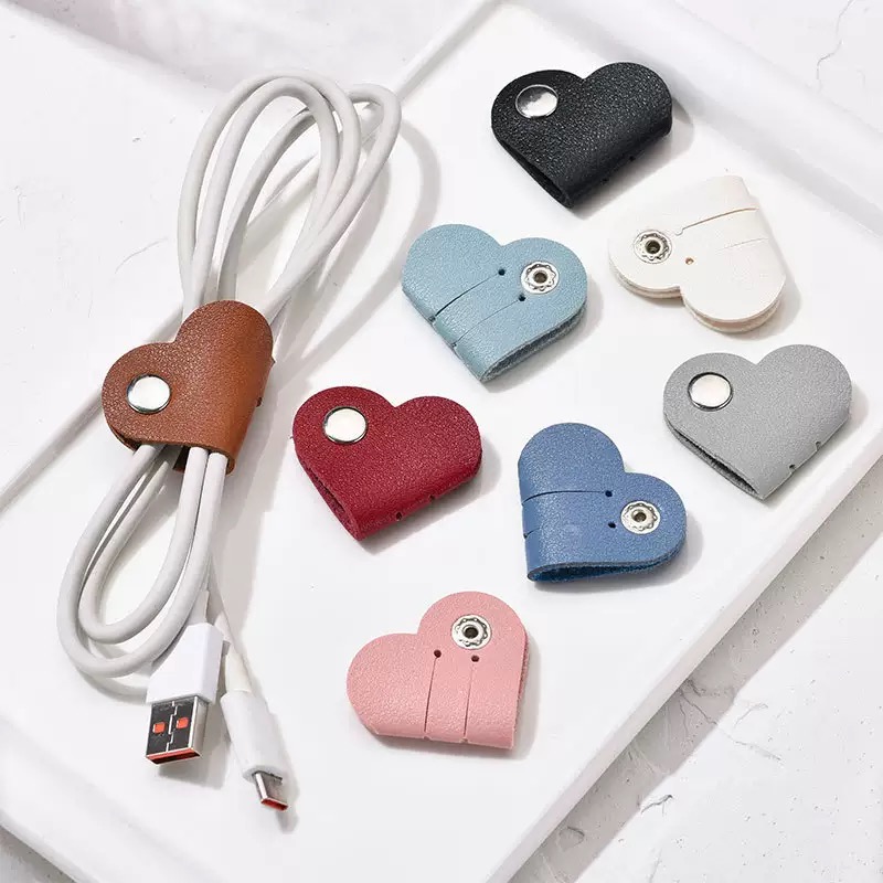 Mini Heart Shape Cable Organiz - Tippet Line 评论和价格