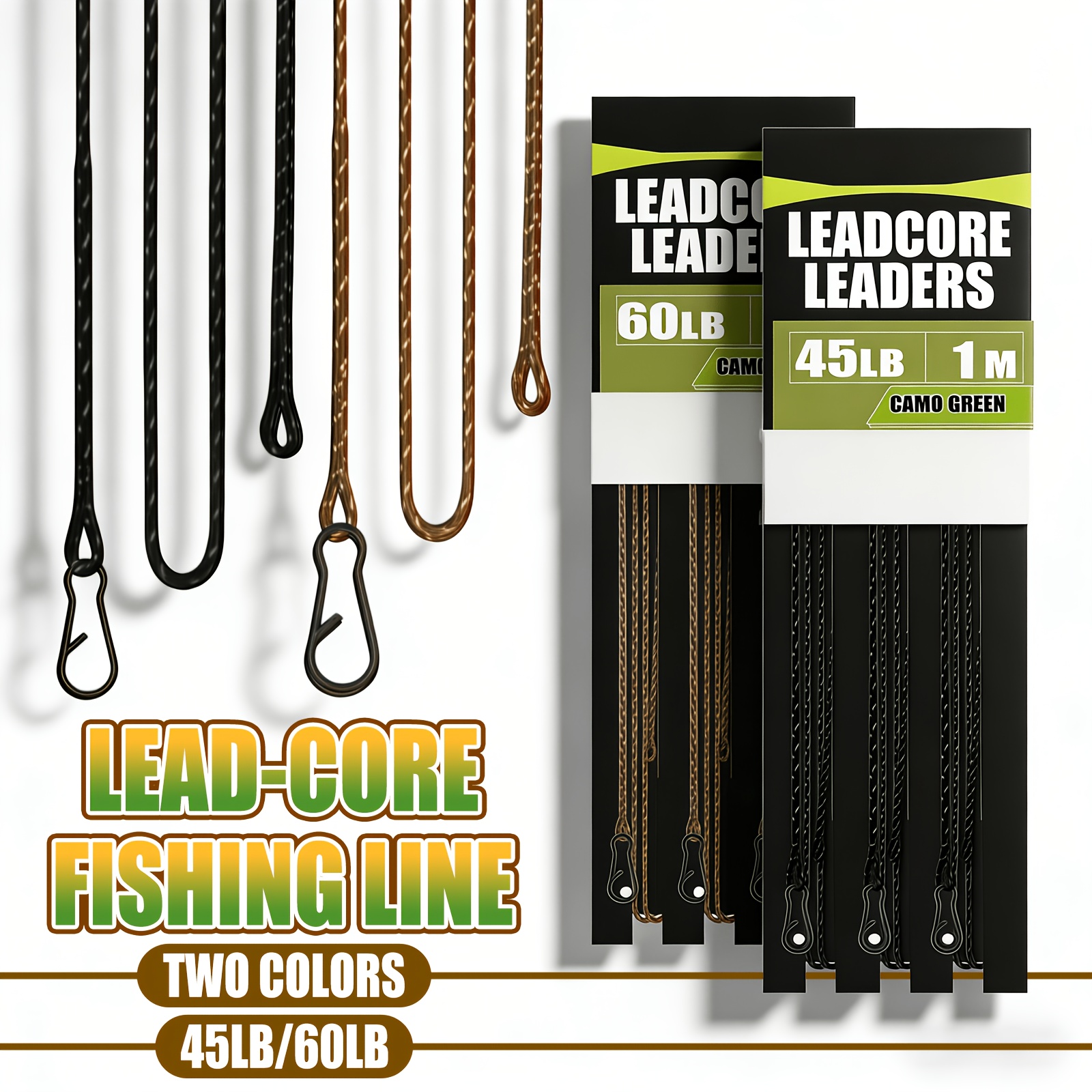Carp Fishing Leadcore Leaders  - Leader Line 评论和价格