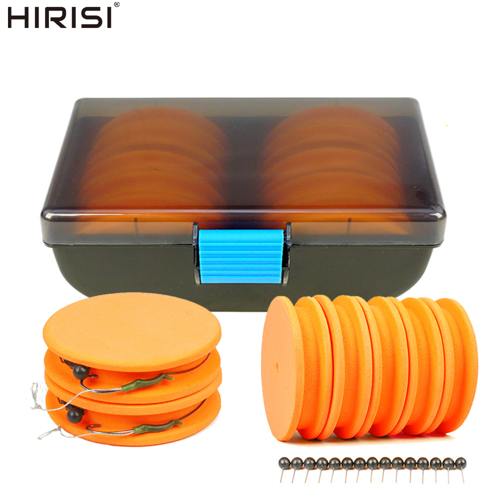 HIRISI 10Pcs/Box EVA Foam Fish - Fishing Line Box 评论和价格