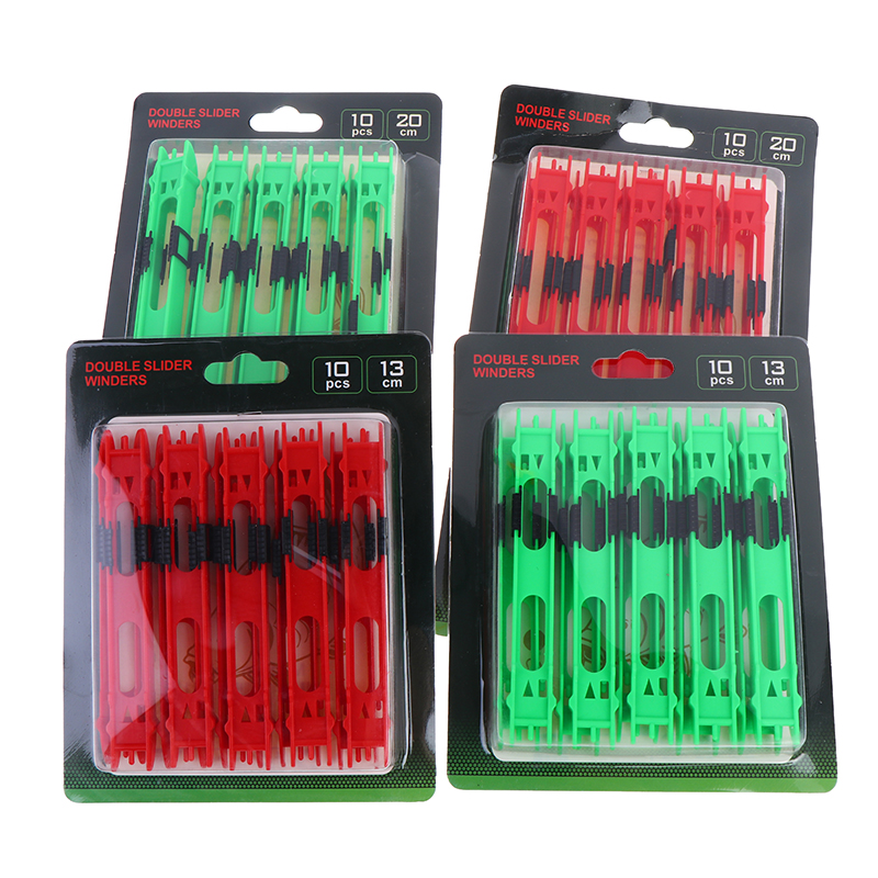 10PC Plastic Fishing Line Spoo - Fishing Line Box 评论和价格
