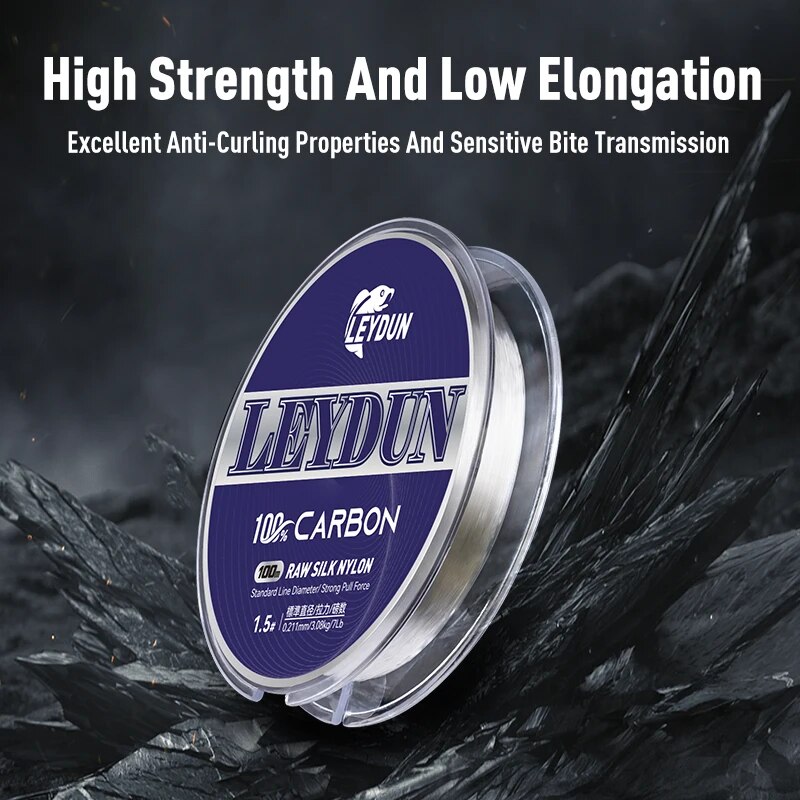 LEYDUN 100% Carbon Fishing Lin - Copolymer Line 评论和价格