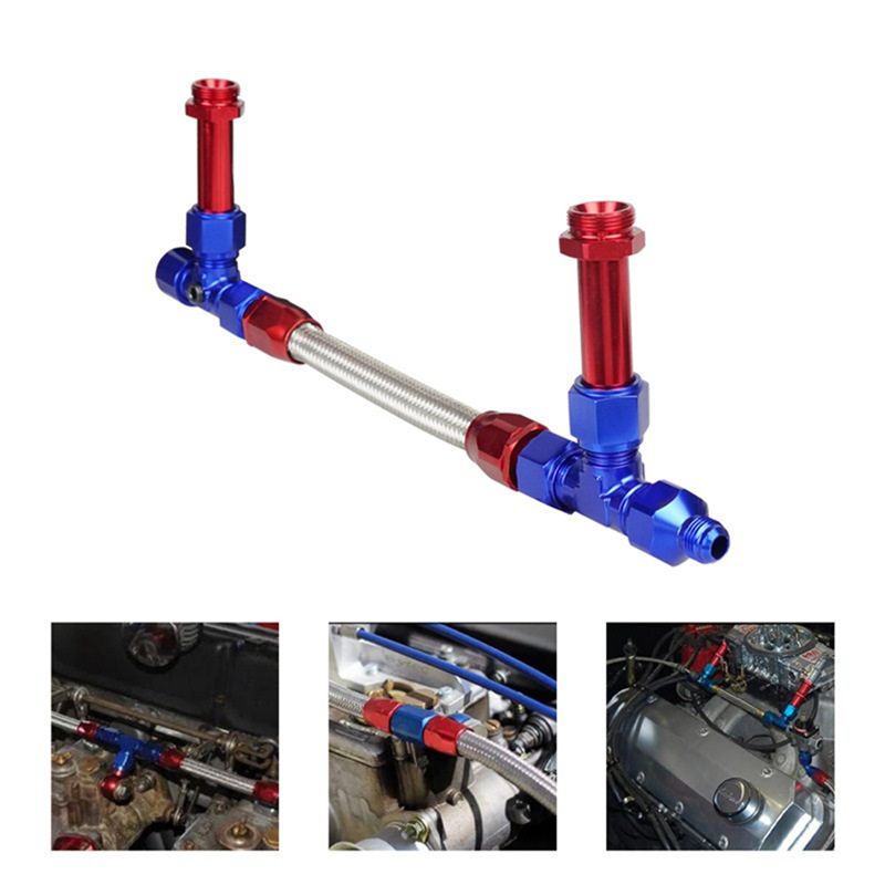 4150 Carburetor Fuel Line Kit  - Braided Line 评论和价格