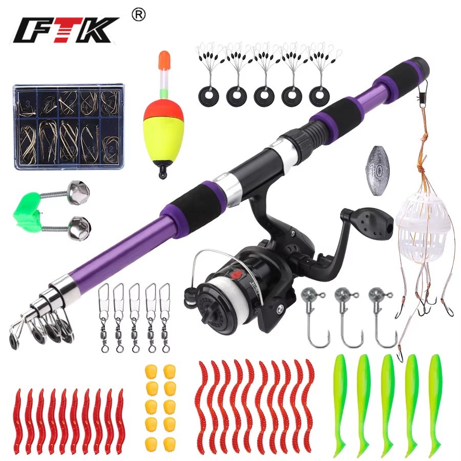 FTK 1.8M Portable Spinning Fis - Fishing Line Spooler 评论和价格