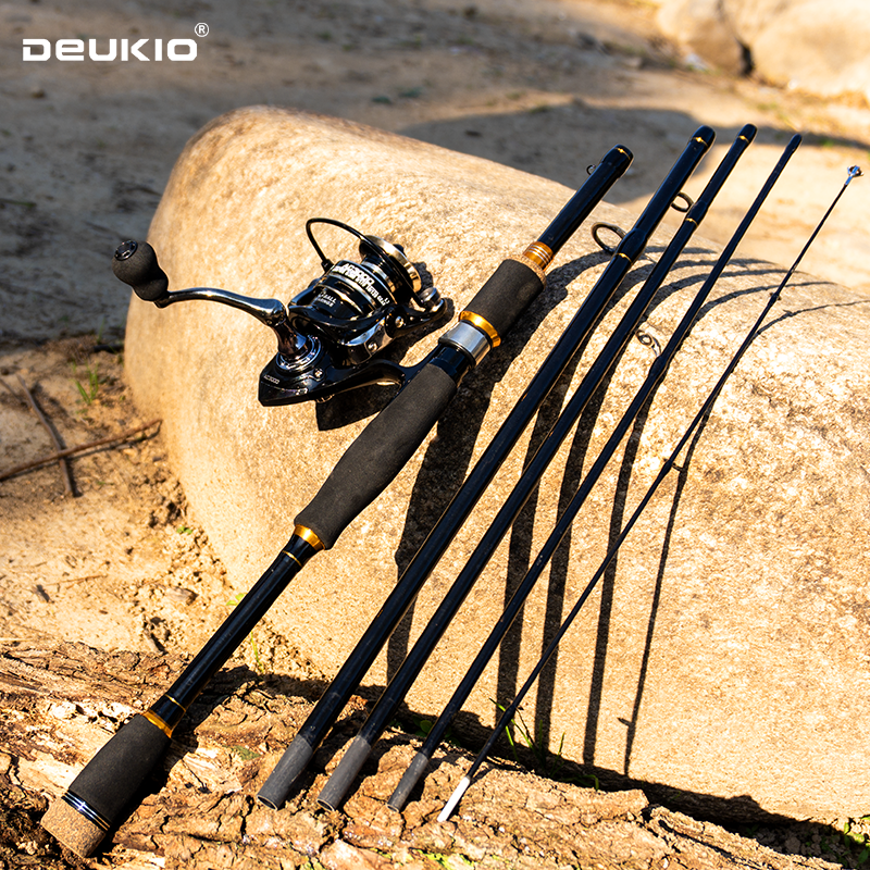 DEUKIO Fishing Rod Reel Combo  - Fishing Line Spooler 评论和价格