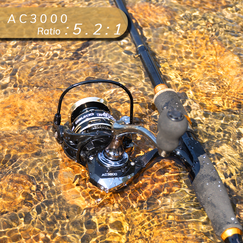 DEUKIO Fishing Rod Reel Combo  - Fishing Line Spooler 评论和价格